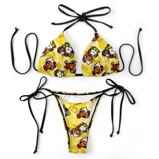 Yellow x HK Bikini Set