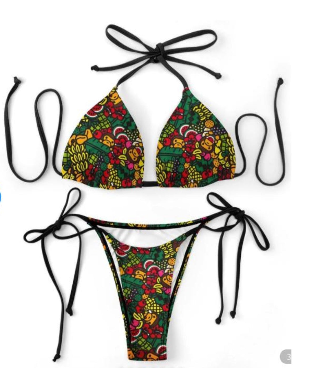 Tropical x Milo Bikini Set