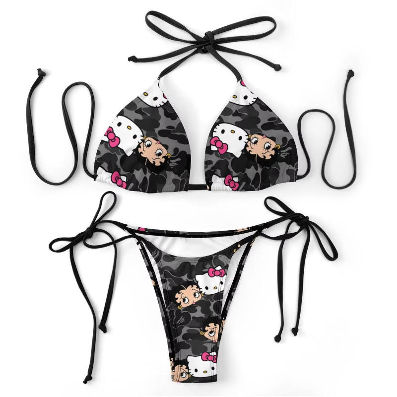 Betty Boop x HK Bikini Set