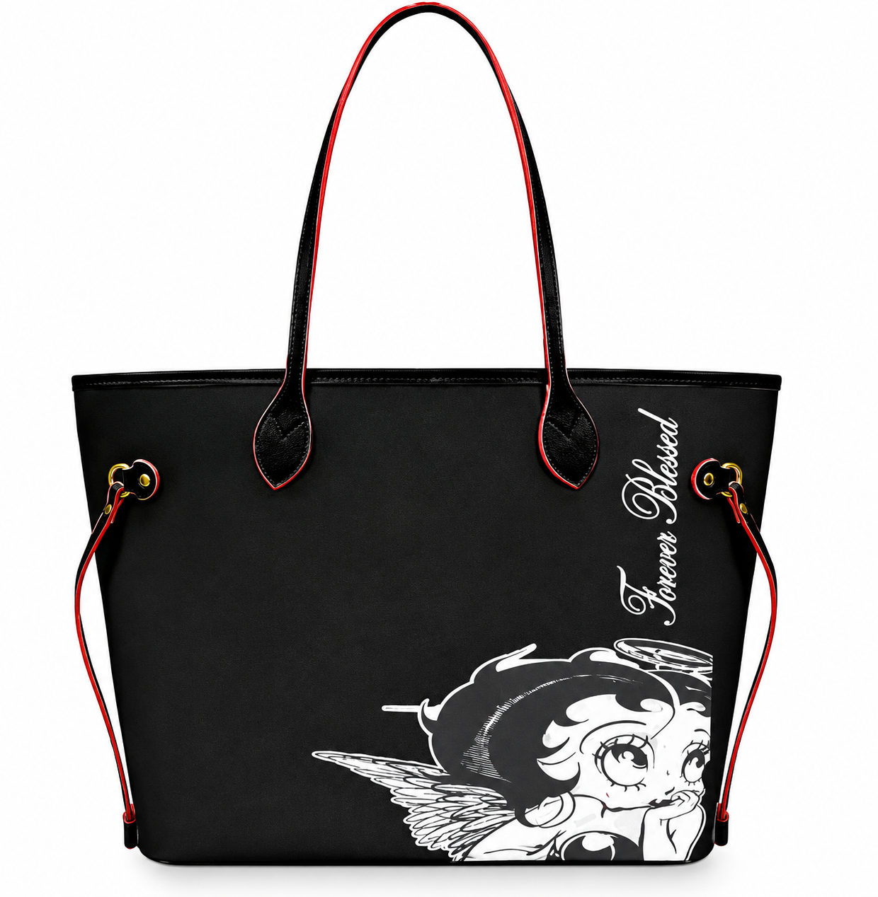 Forever blessed x betty boop Tote Bag