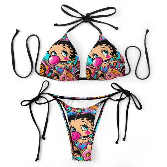 Betty boop x Bubblegum Bikini Set