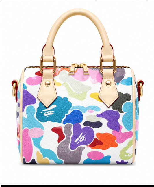 Colorful x Bape Pillow Bag