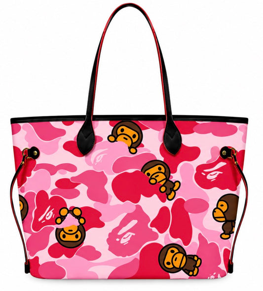 Pink Bape x Milo Tote Bag
