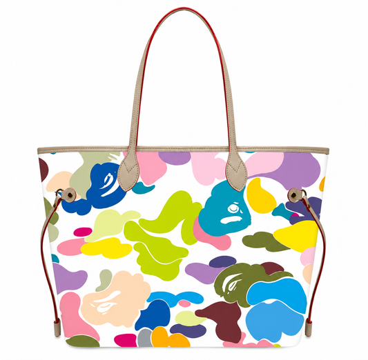 Colorful x Bape Tote Bag