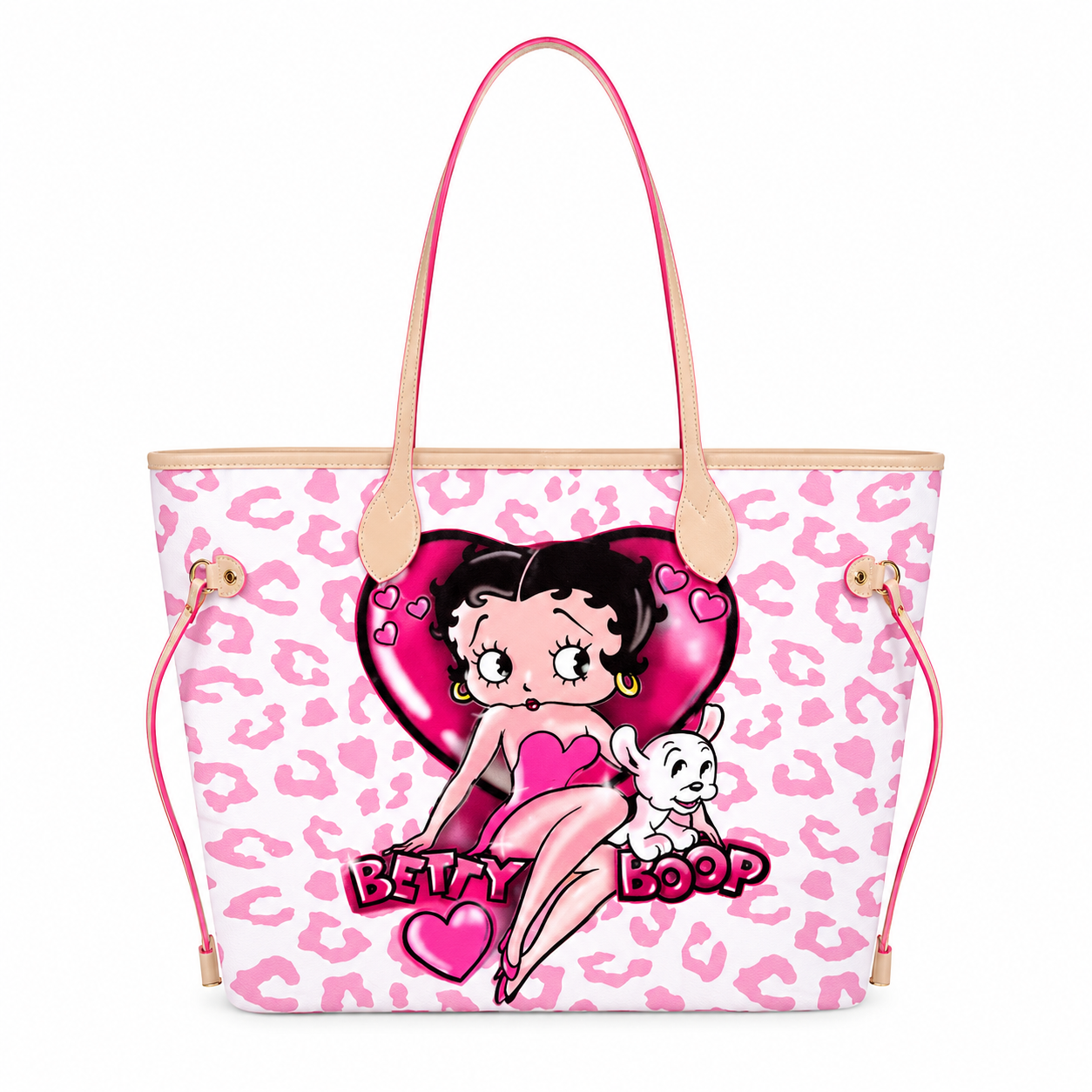 Cheetah x Betty Boop Tote Bag