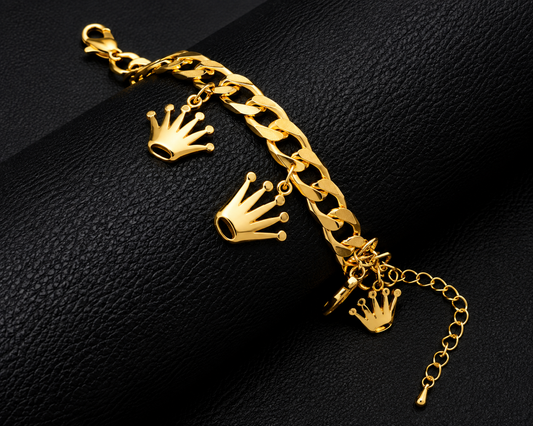Crown Link Braclet